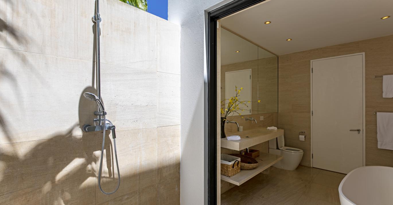 Atelier House Enclosed Outdoor Shower