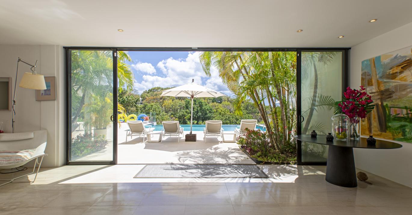 Atelier House Inside View of Pool Side