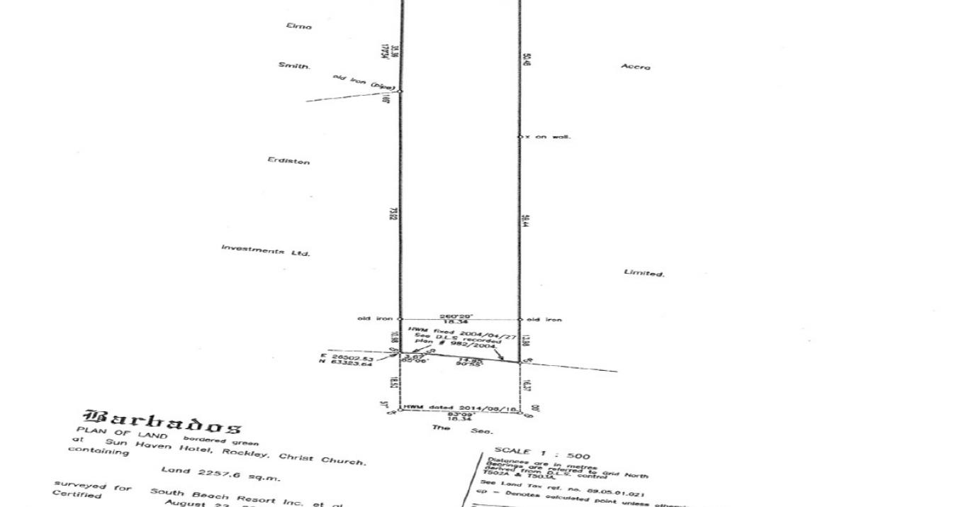 Accra beachfront plot plan