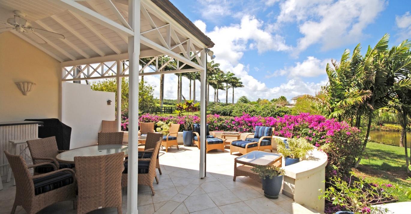 Apes Hill Polo Villa 19 Verandah and Bar