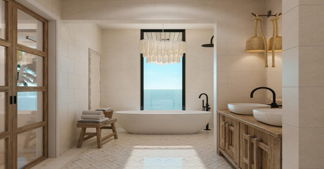 Carlton Villa Master Bathroom