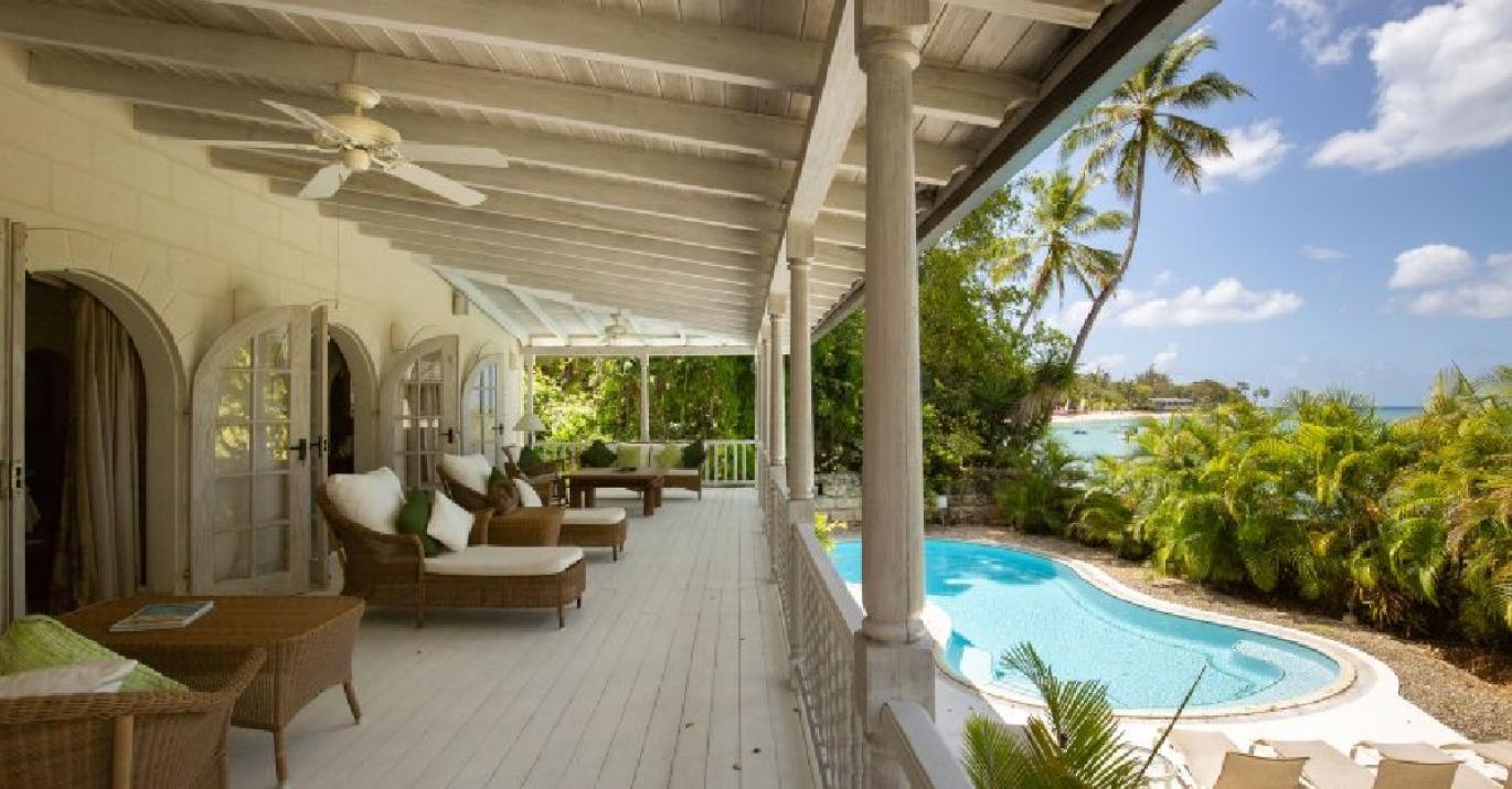 Landfall master balcony