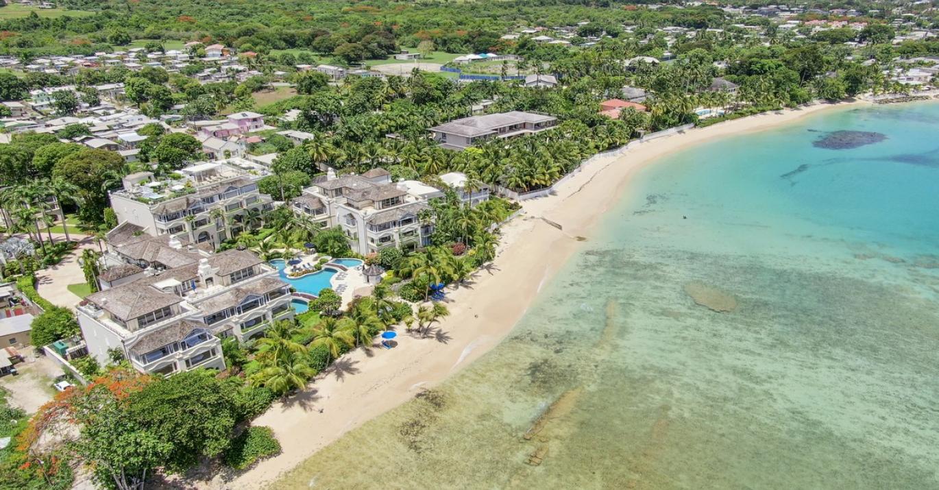 Schooner Bay 401 Coastal Aerial