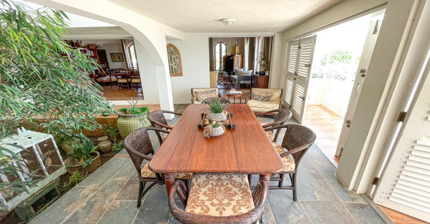 Seaside Drive 106 Kitchen Patio