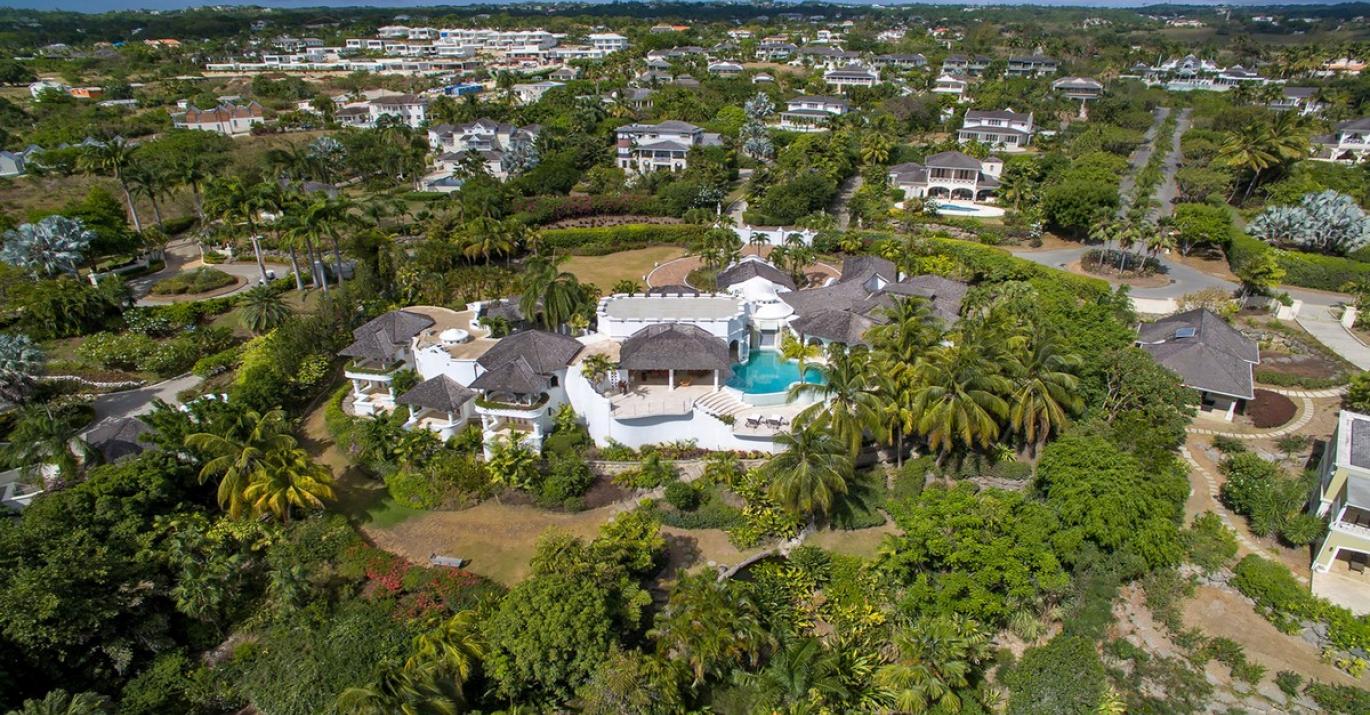 Hadley House West to East Aerial 