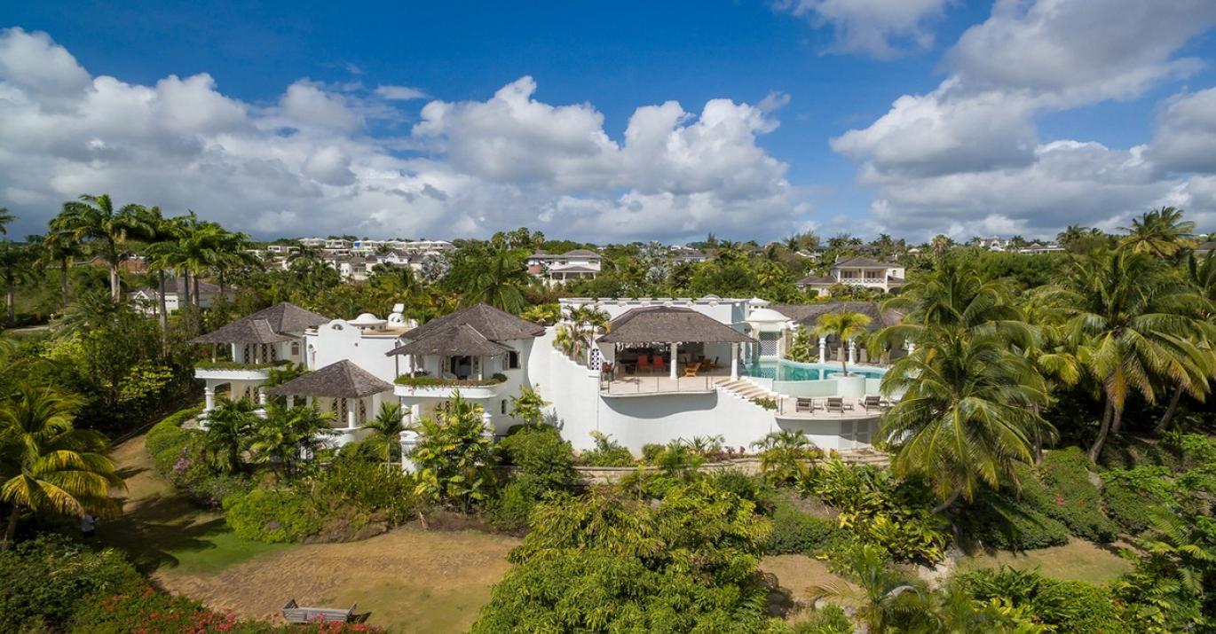 Hadley House Aerial from Sea