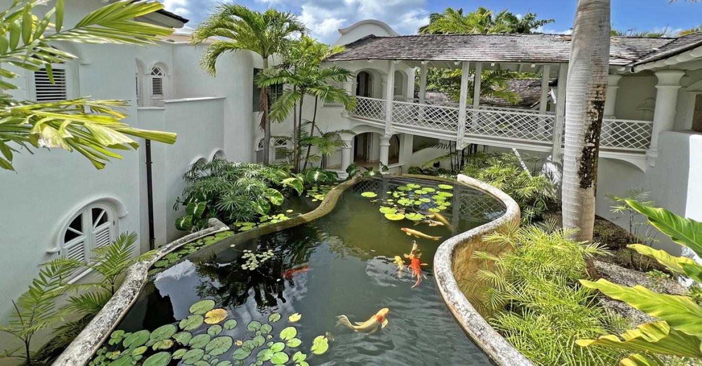 Hadley House Koi Pond