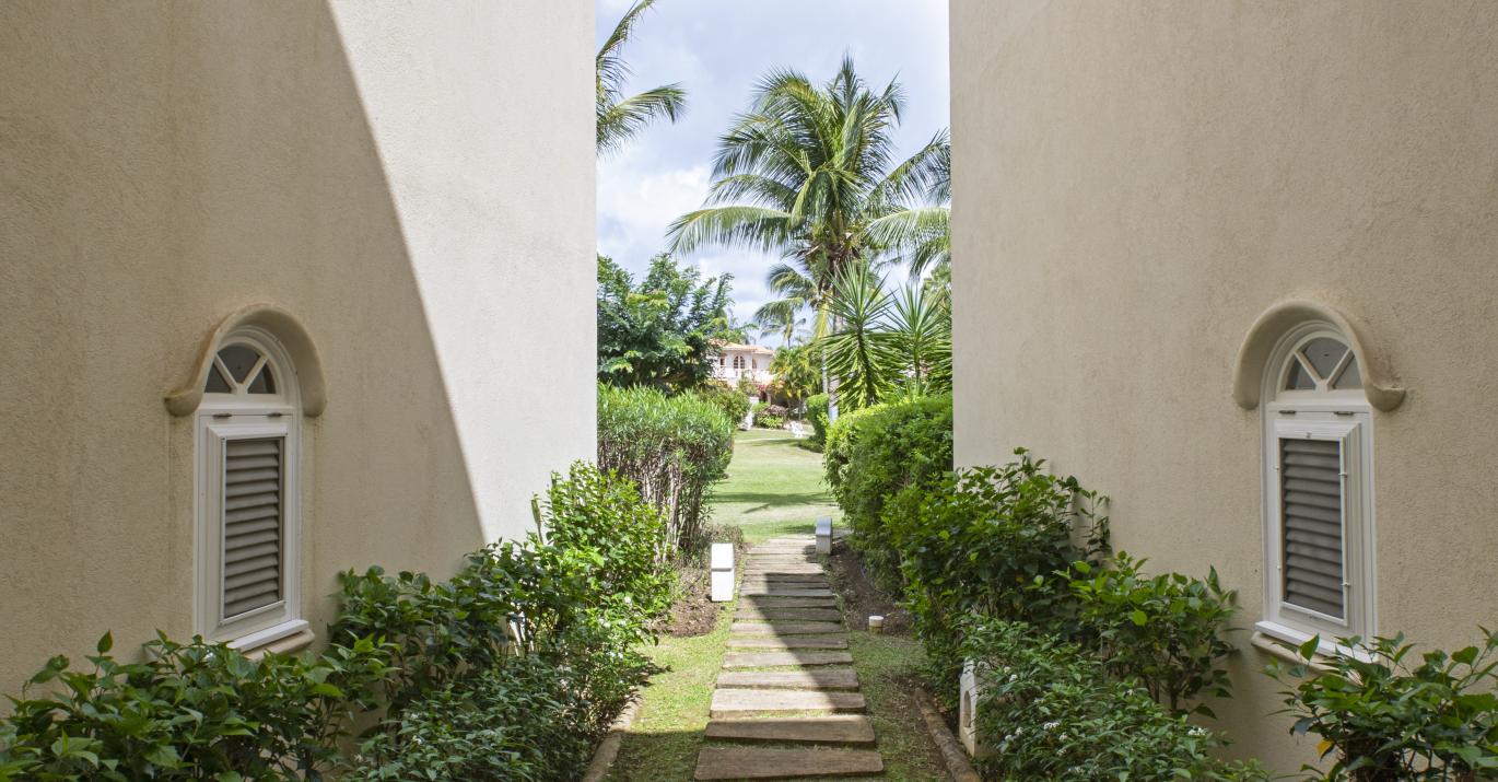 Sugar Hill Palm View Penthouse Building Pathway