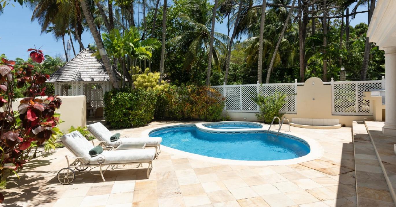 Twin Palms pool deck