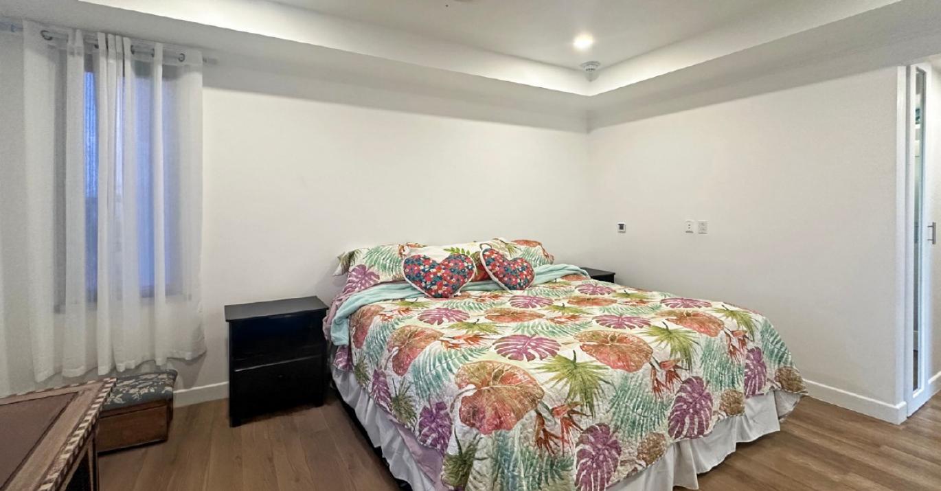 Unit B205 bedroom