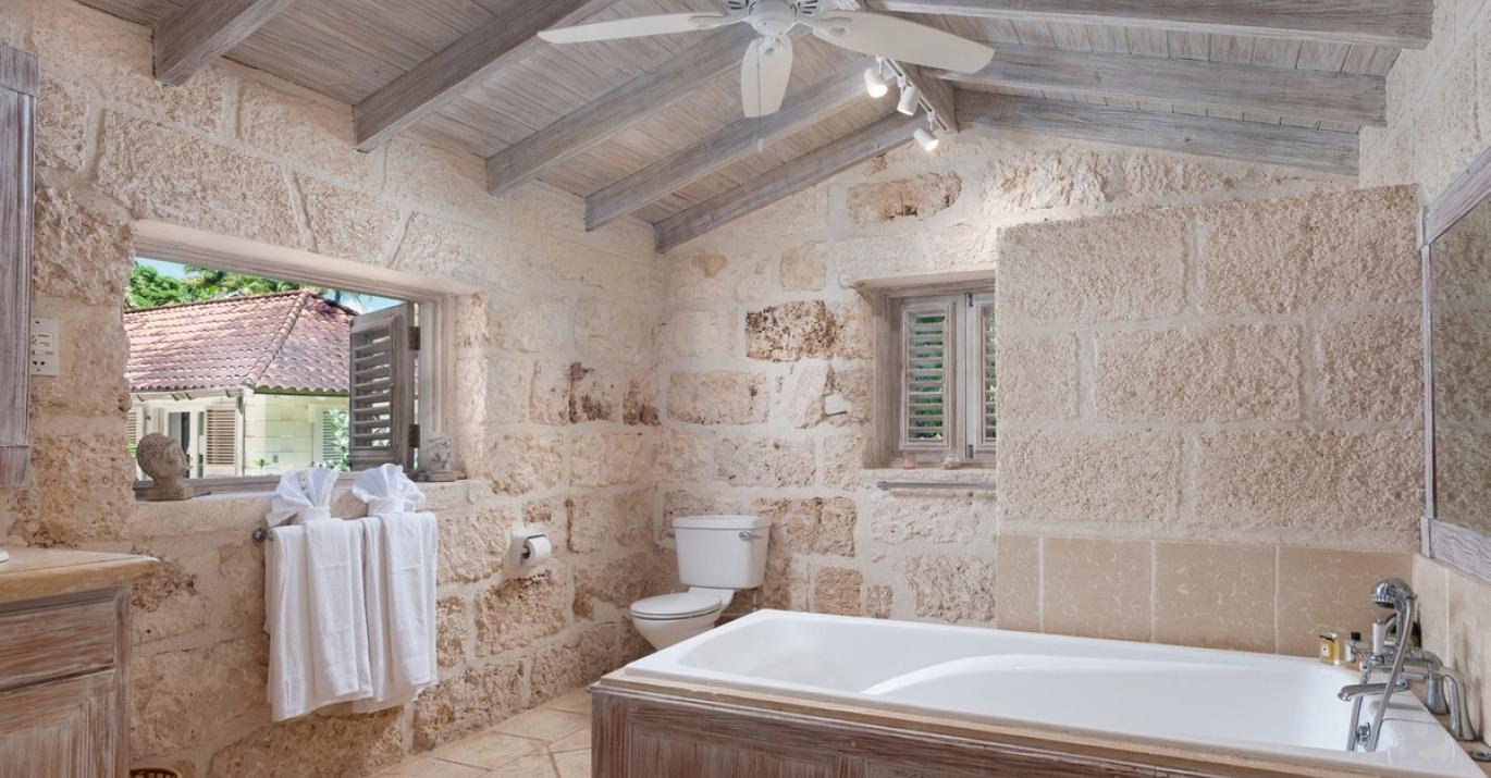 Villa Melissa Cottage Master Bathroom