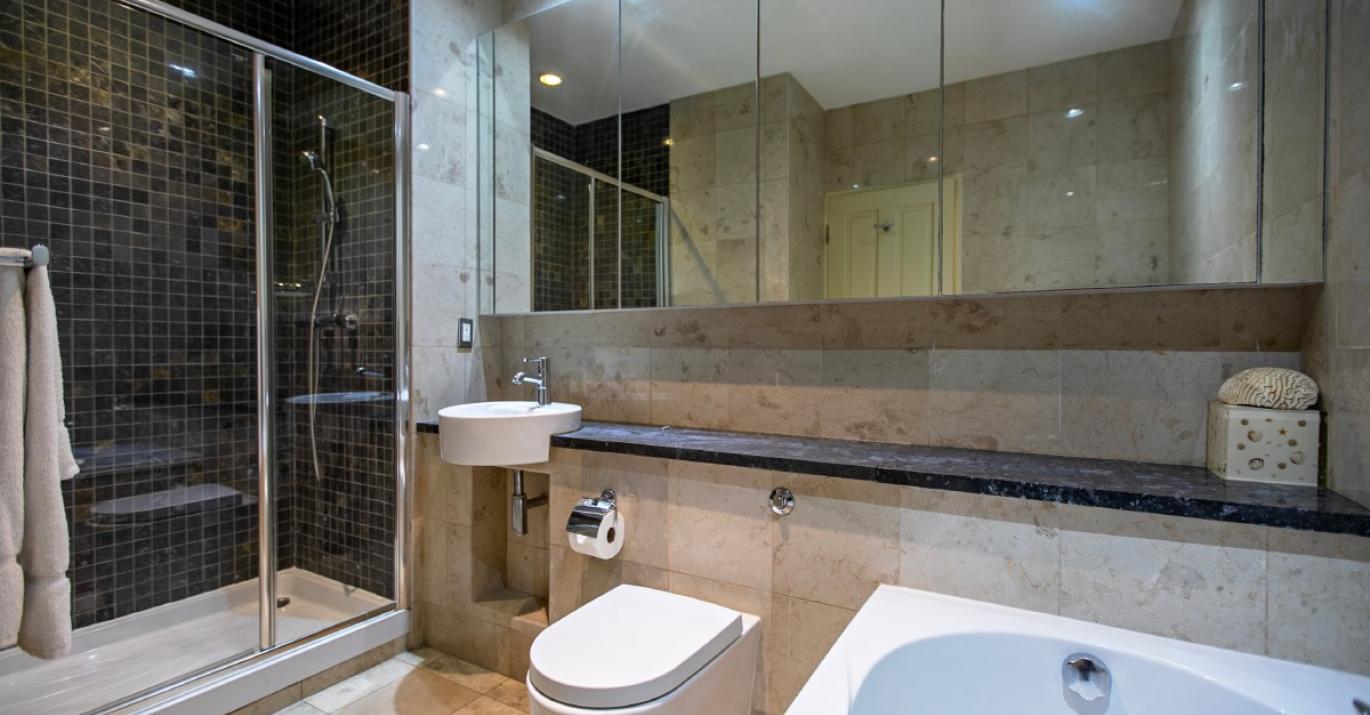 Waterside 303 shower