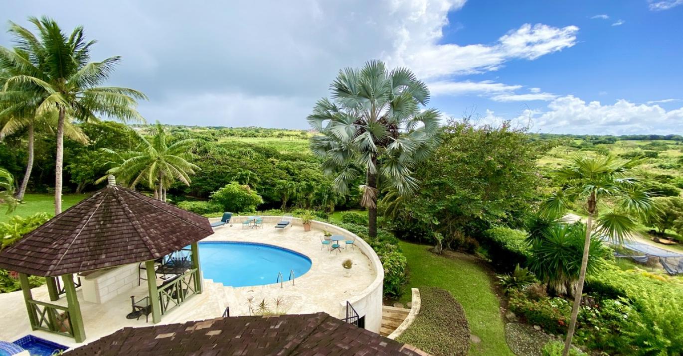 Windrush 3 Aerial Gardens Gazebo Pool 