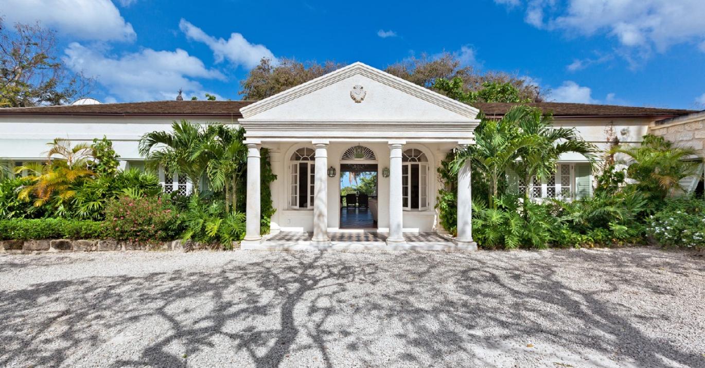 cockade front entrance driveway