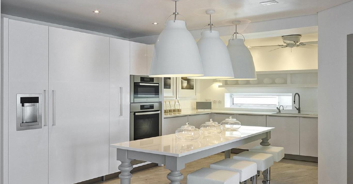 footprints beachfront villa modern kitchen
