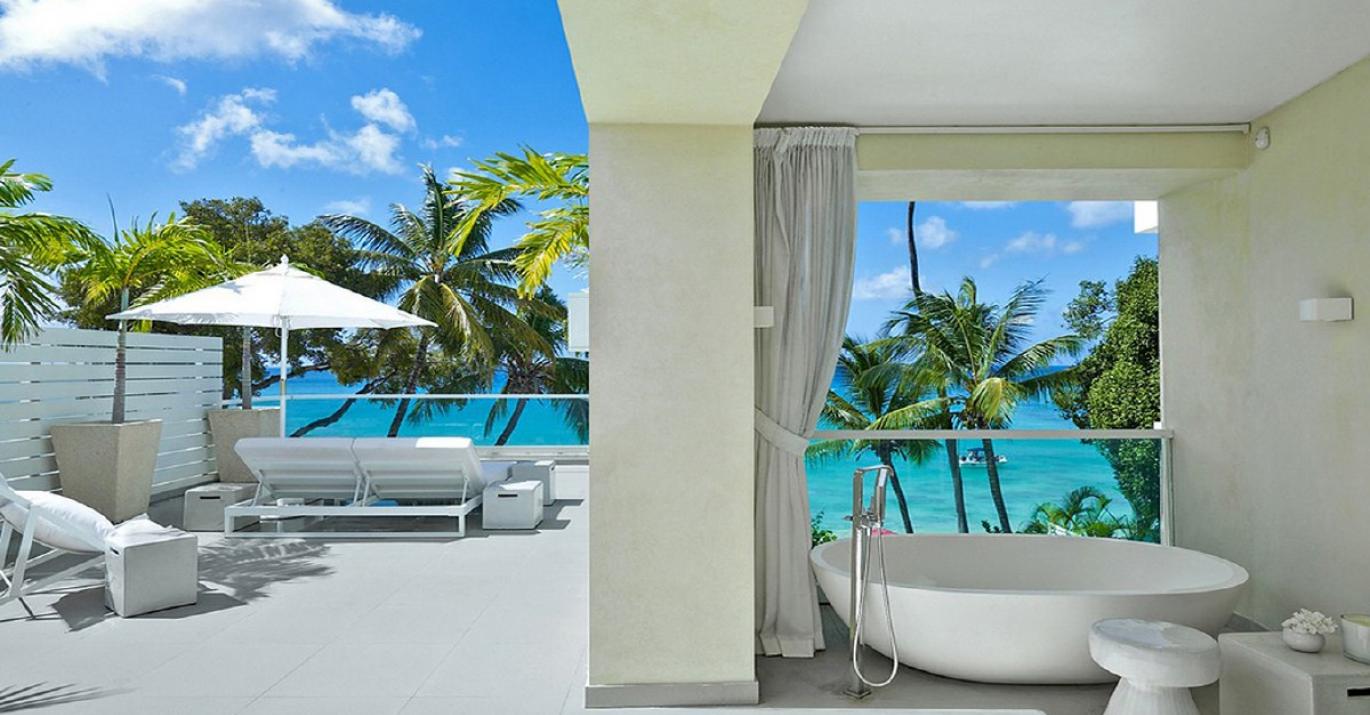 footprints beachfront villa primary terrace