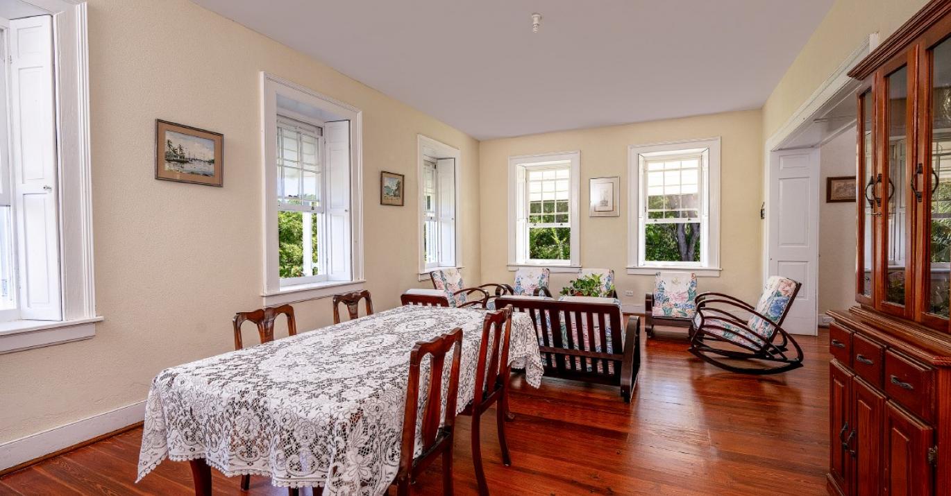 hilbury plantation dining area