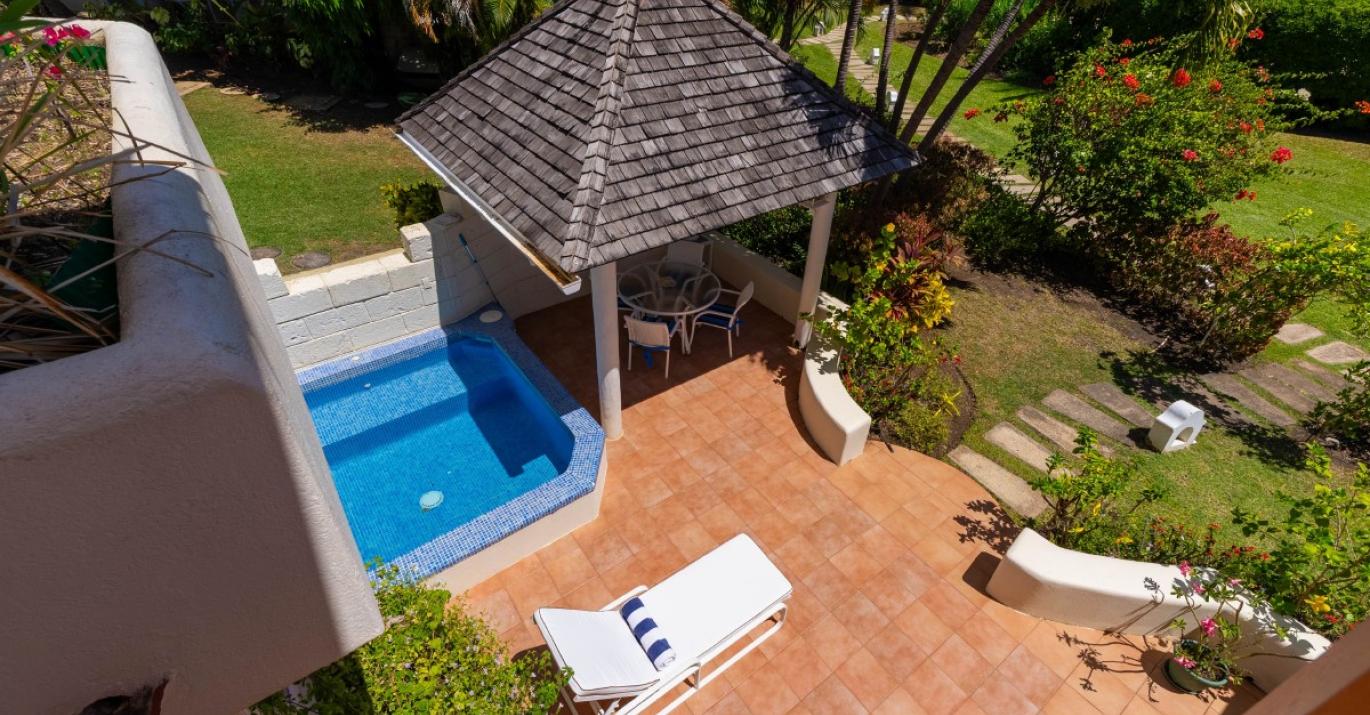 jammin pool gazebo aerial