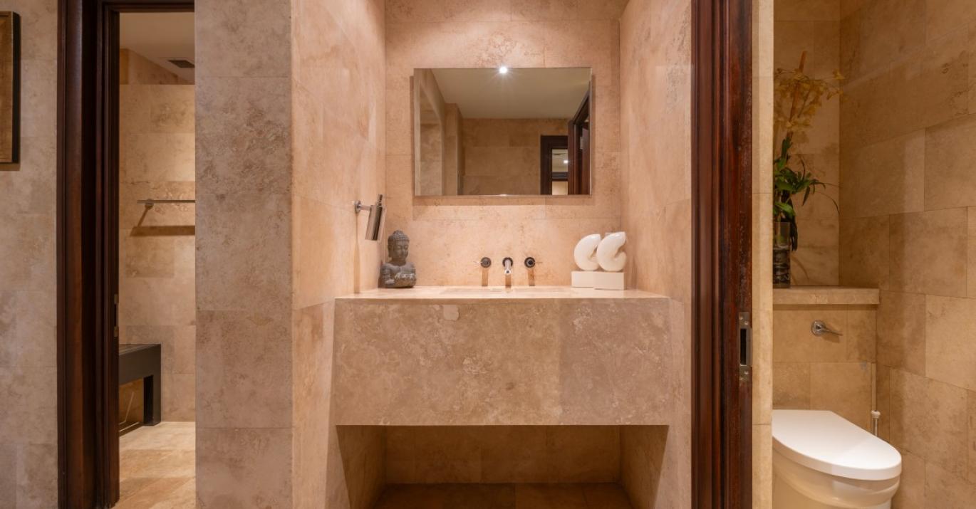 sandy cove bathroom