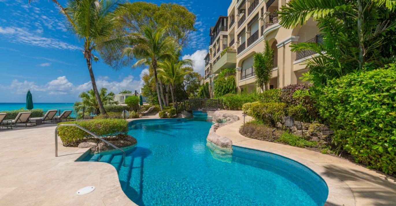 sandy cove development and pool