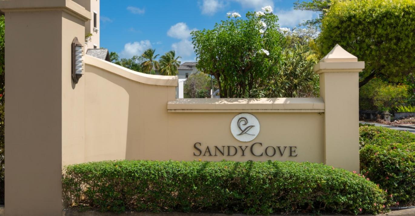 sandy cove main entrance