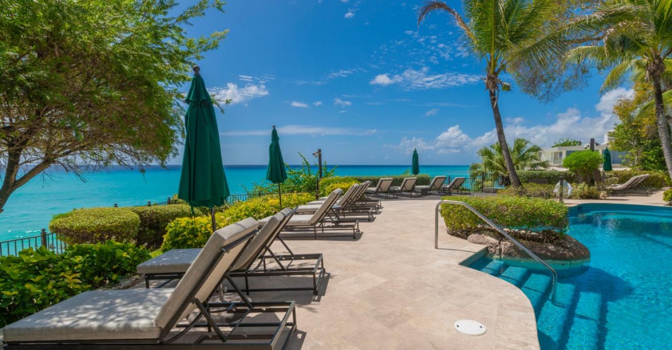 sandy cove oceanfront pool