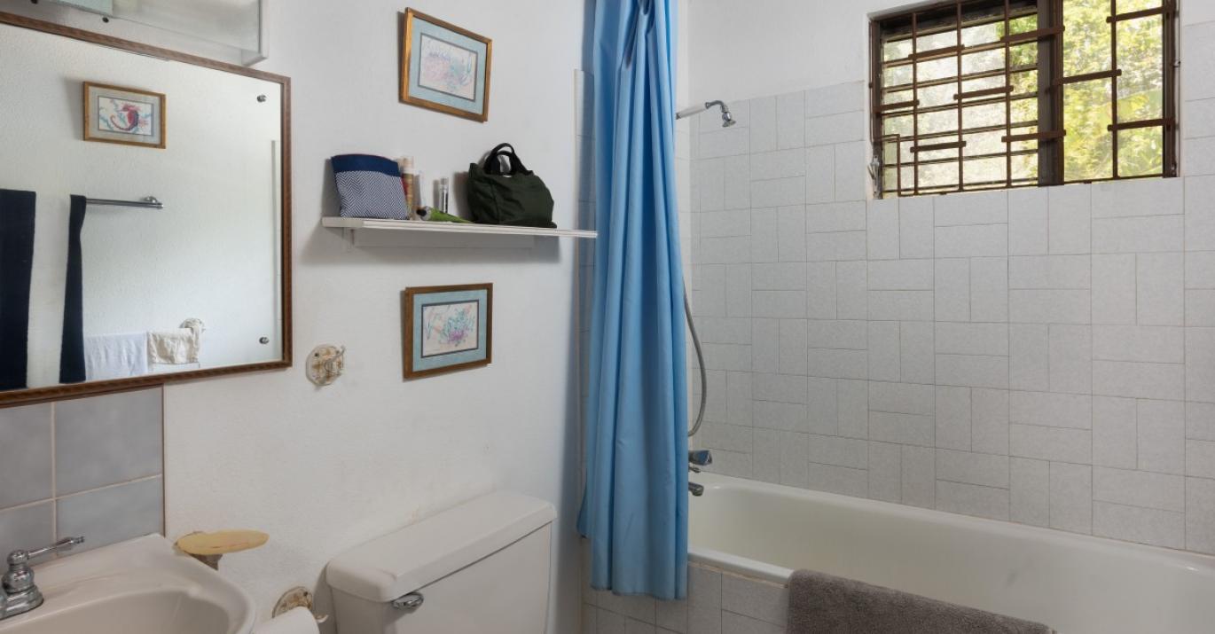 sunset bathroom