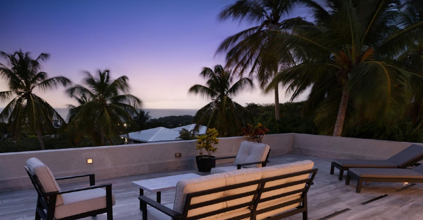 sunset from virgo villa terrace