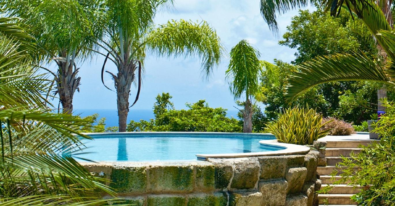tortuga pool waterfall