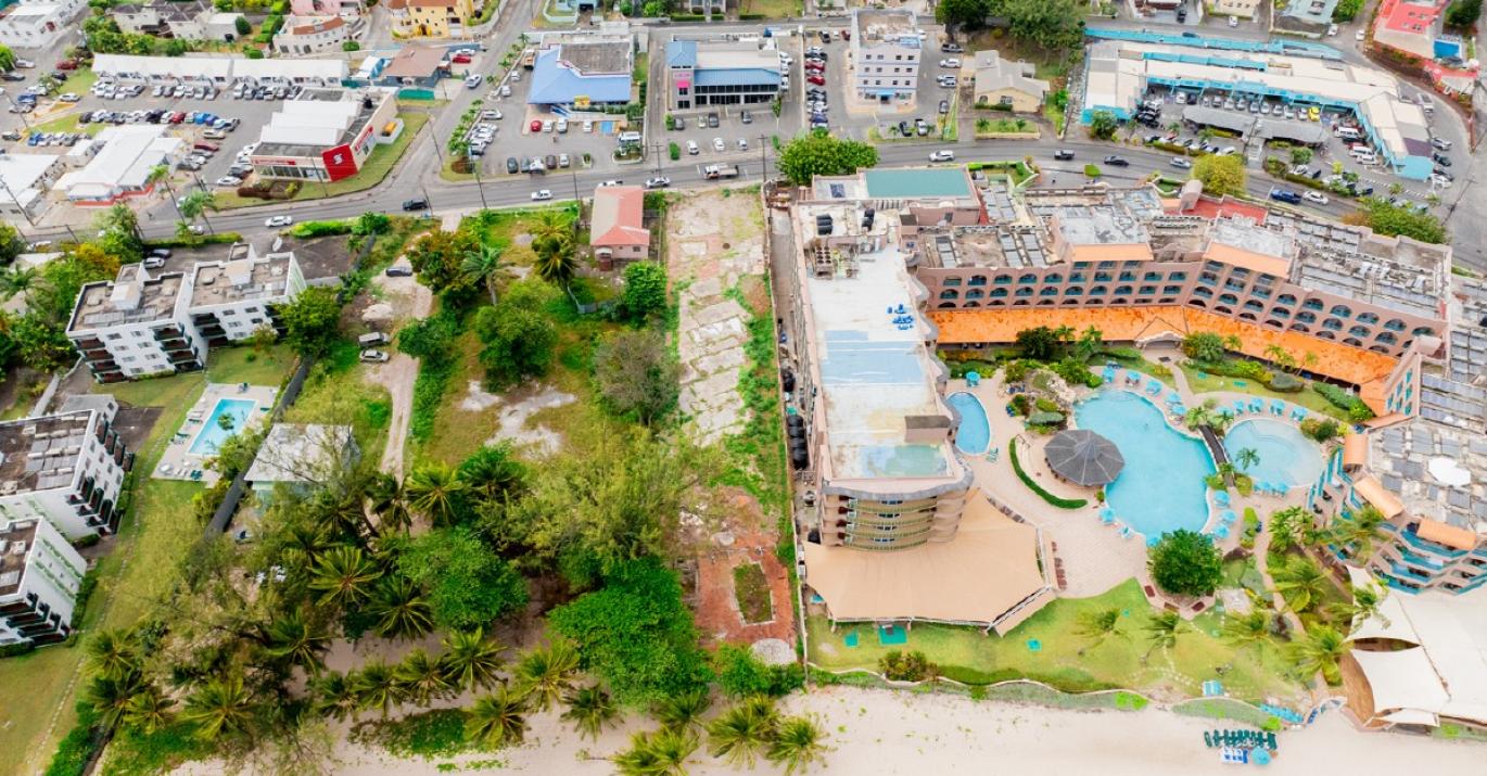 view of Accra and site