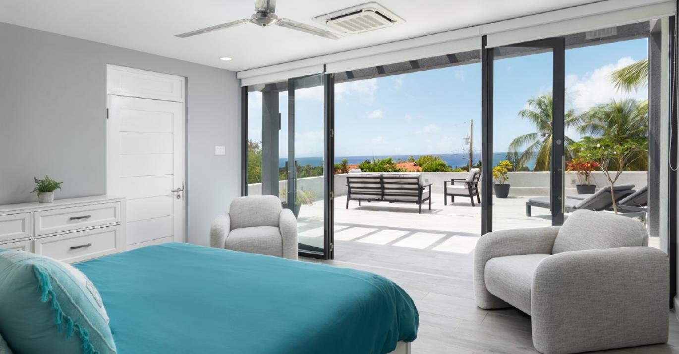 virgo primary upstairs bedroom
