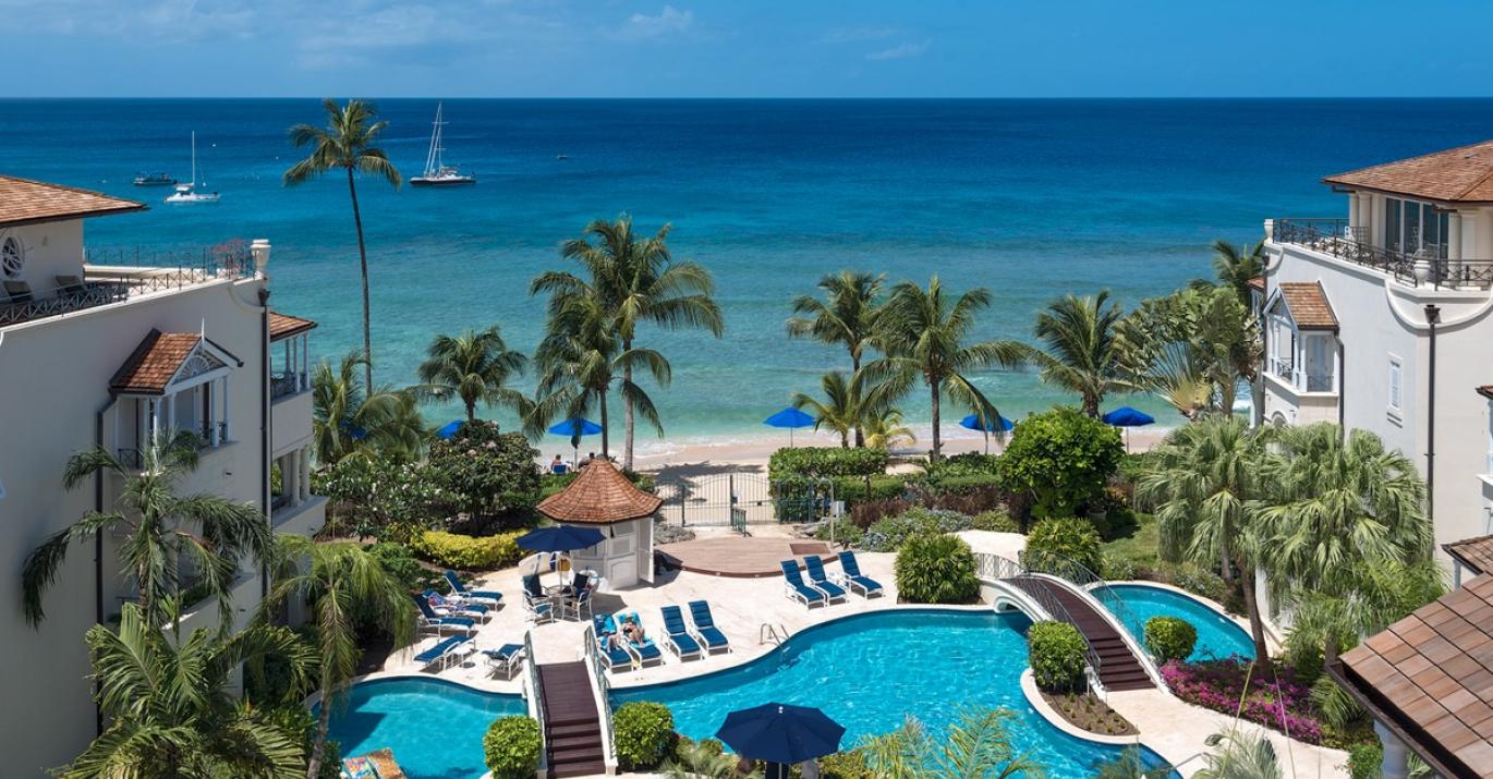 Aerial Schooner Bay Exclusive Resort Speightstown St Peter Barbados