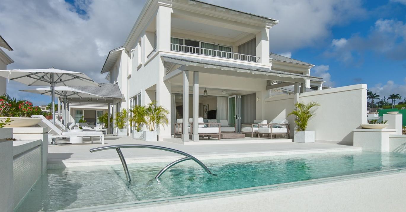 Exterior Apes Hill Courtyard Villas Infinity Pool West Coast Barbados