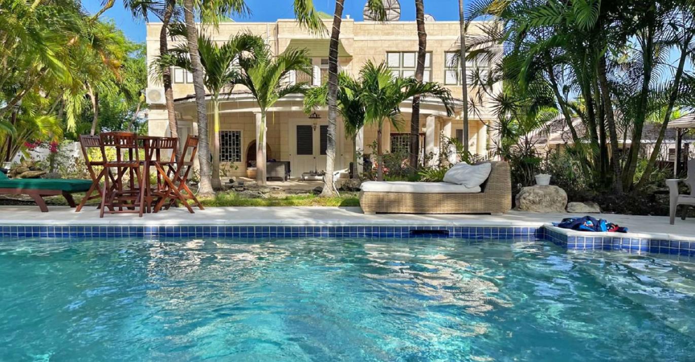 Buchanan furnished colonial house & cottages for long-term south coast Barbados