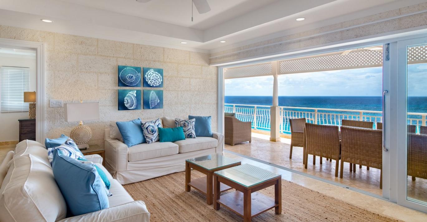 Crane 5348 2 bedroom oceanfront Private Residence for sale St Philip Barbados   
