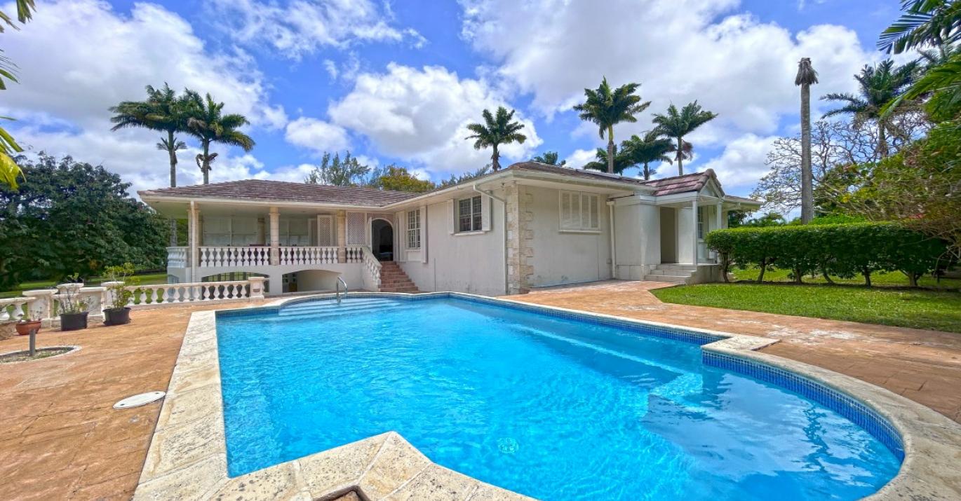 Frere Pilgrim 9 house apartment pool long-term rent south coast Barbados