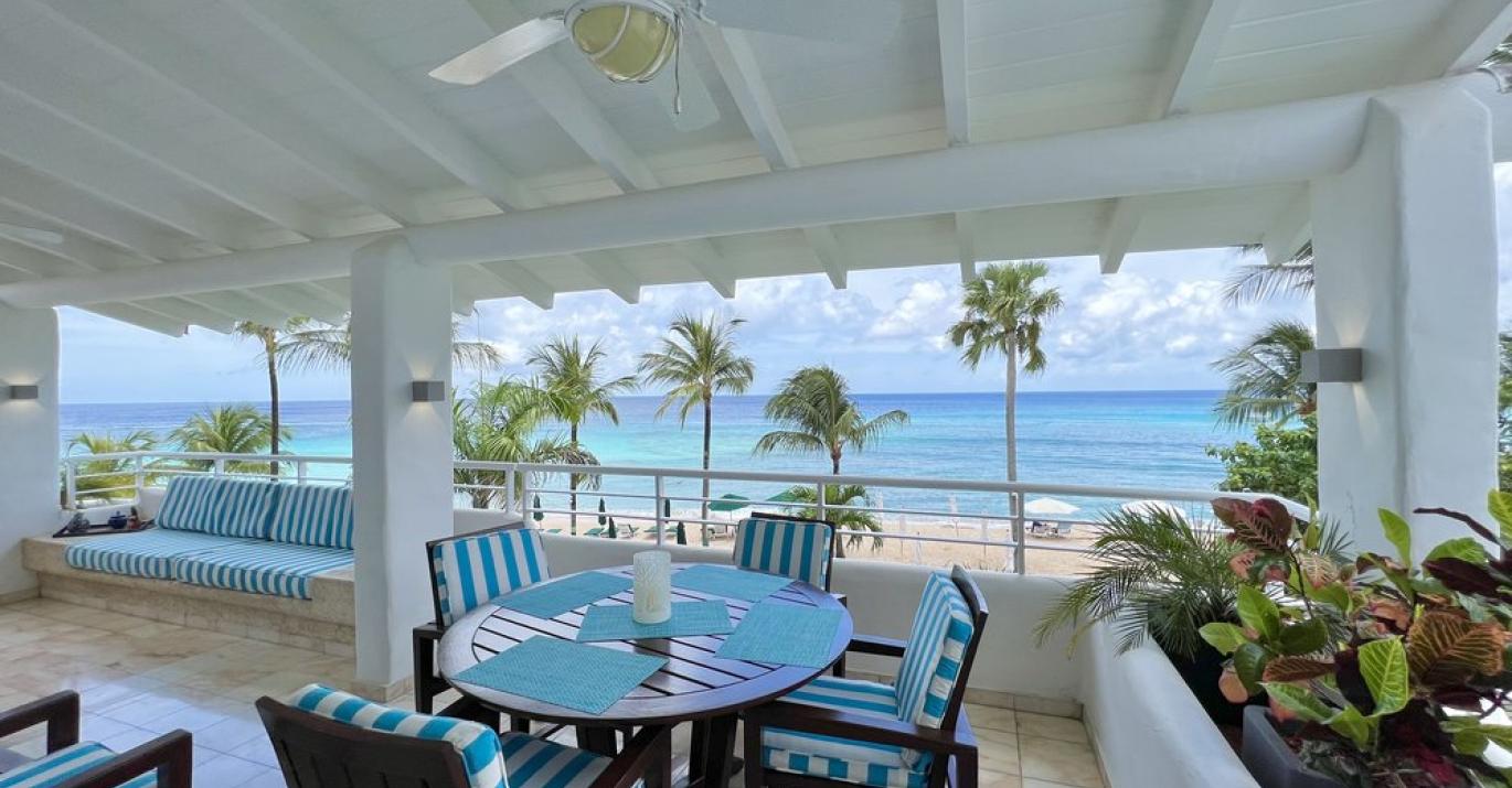 Glitter Bay 301 Beachfront Penthouse Ocean Views West Coast St James Barbados