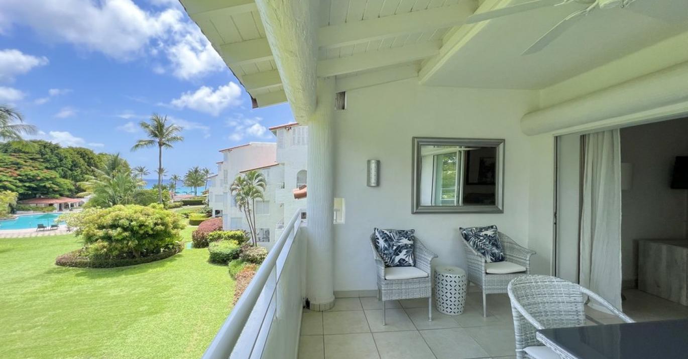 Pool and Gardens at Glitter Bay 314 Gated Community West Coast Barbados