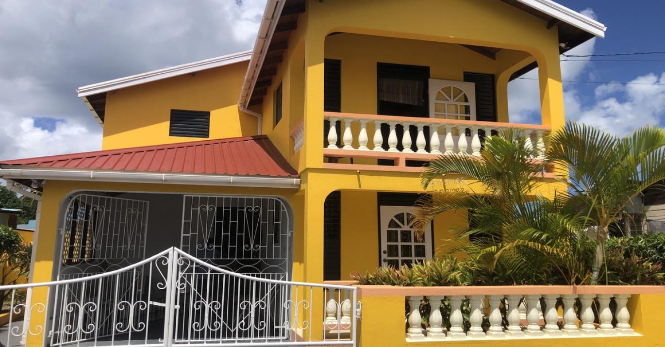 Front of 1st Avenue Grazettes House Long Term Rent Central St Michael Barbados