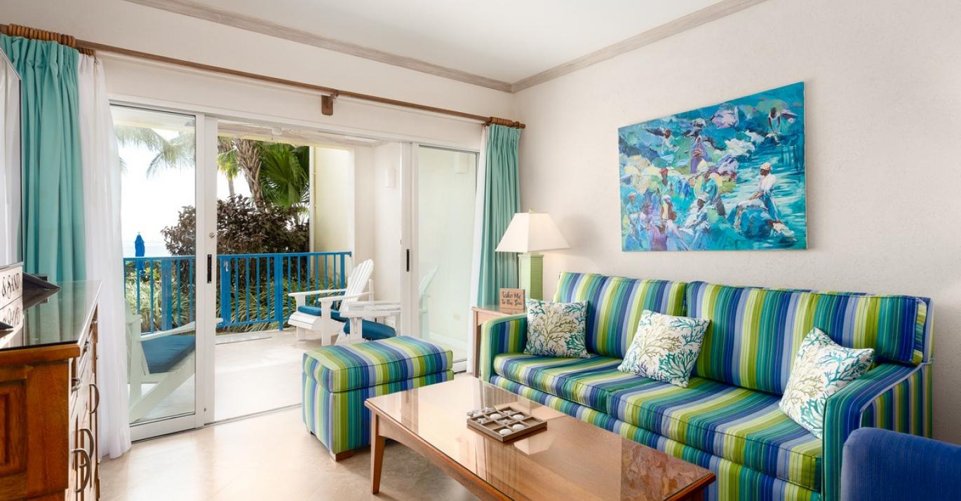 Maxwell Beach Villa 102 South Coast Living Room for Sale Christ Church Barbados