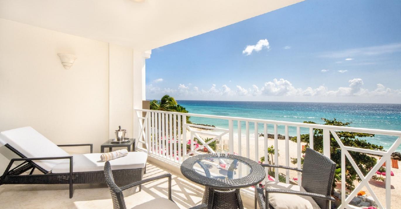 O2 Beach Club & Spa Oceanfront 1 Bedroom Apartment for Sale South Coast Barbados