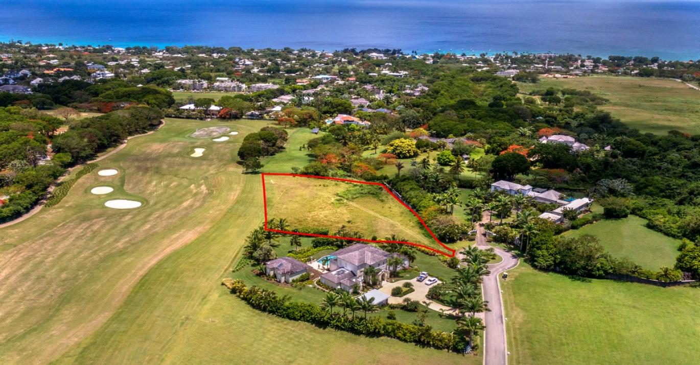 Ocean Drive 15 Royal Westmoreland Aerial Outline