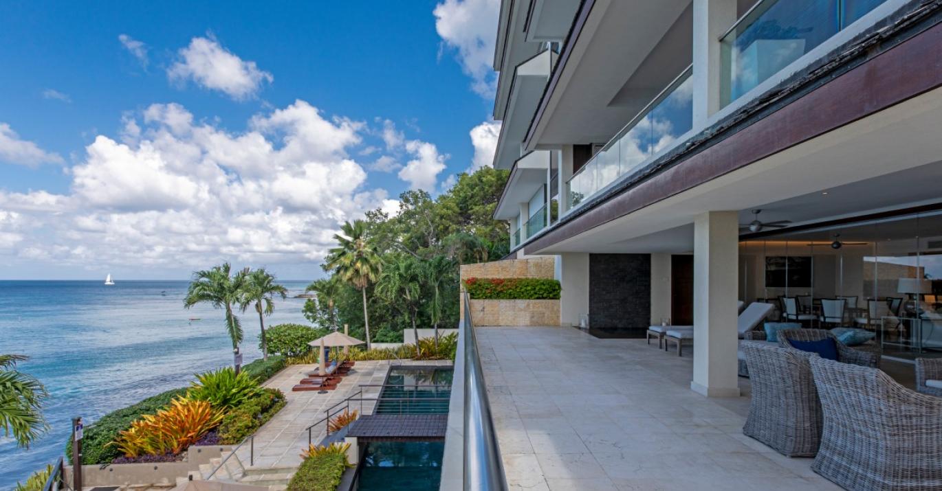 Portico 1 Oceanfront Villa for Sale Platinum West Coast Prospect Barbados