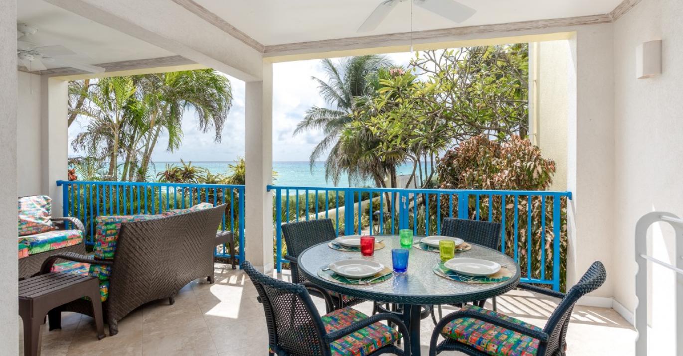 Maxwell Beach Villa 103 for sale oceanfront south coast Christ Church Barbados