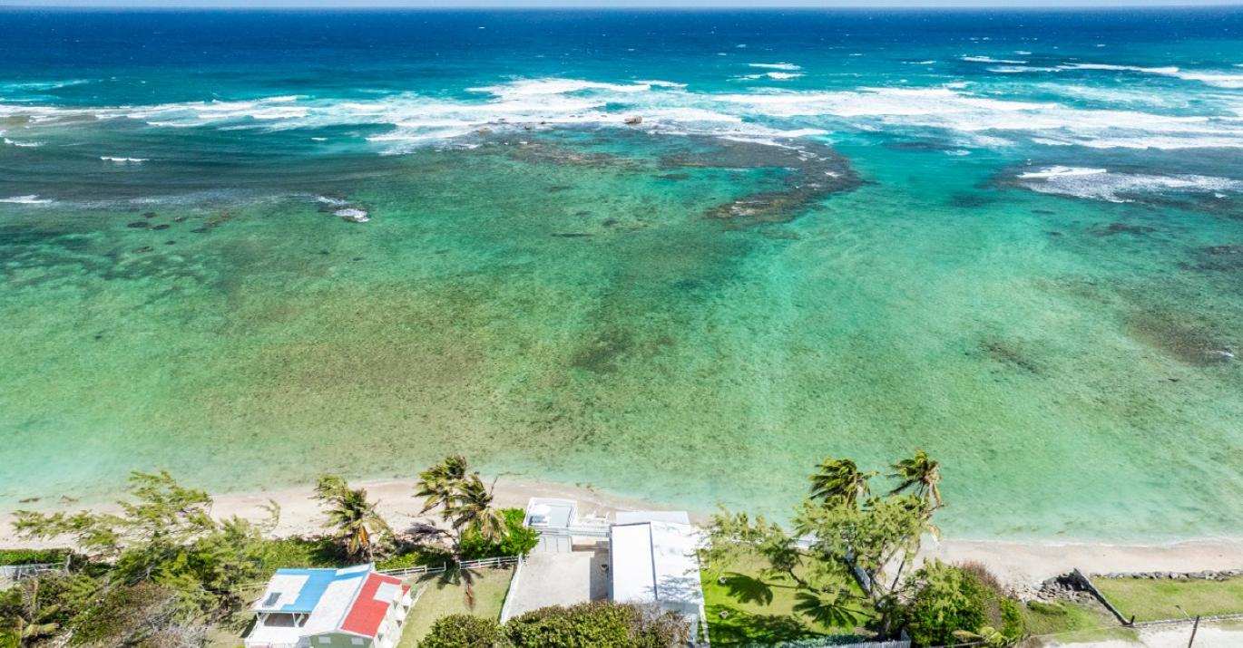 Seascape beachfront house for sale Bath Shores East Coast St. John Barbados