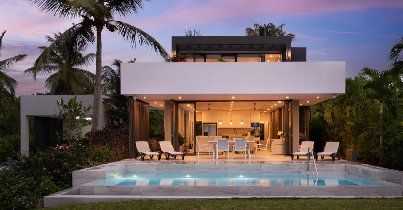 Virgo Villa Halcyon Heights residence with pool for sale on west coast