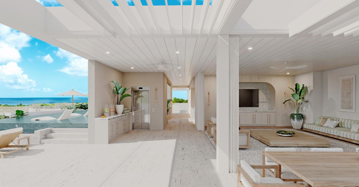 Lounge and Rooftop Pool