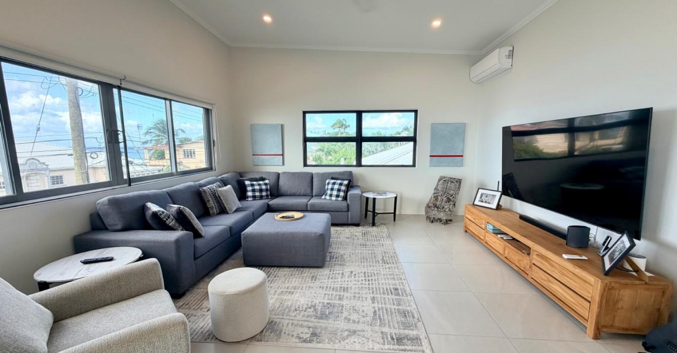 One Shermans living tv room