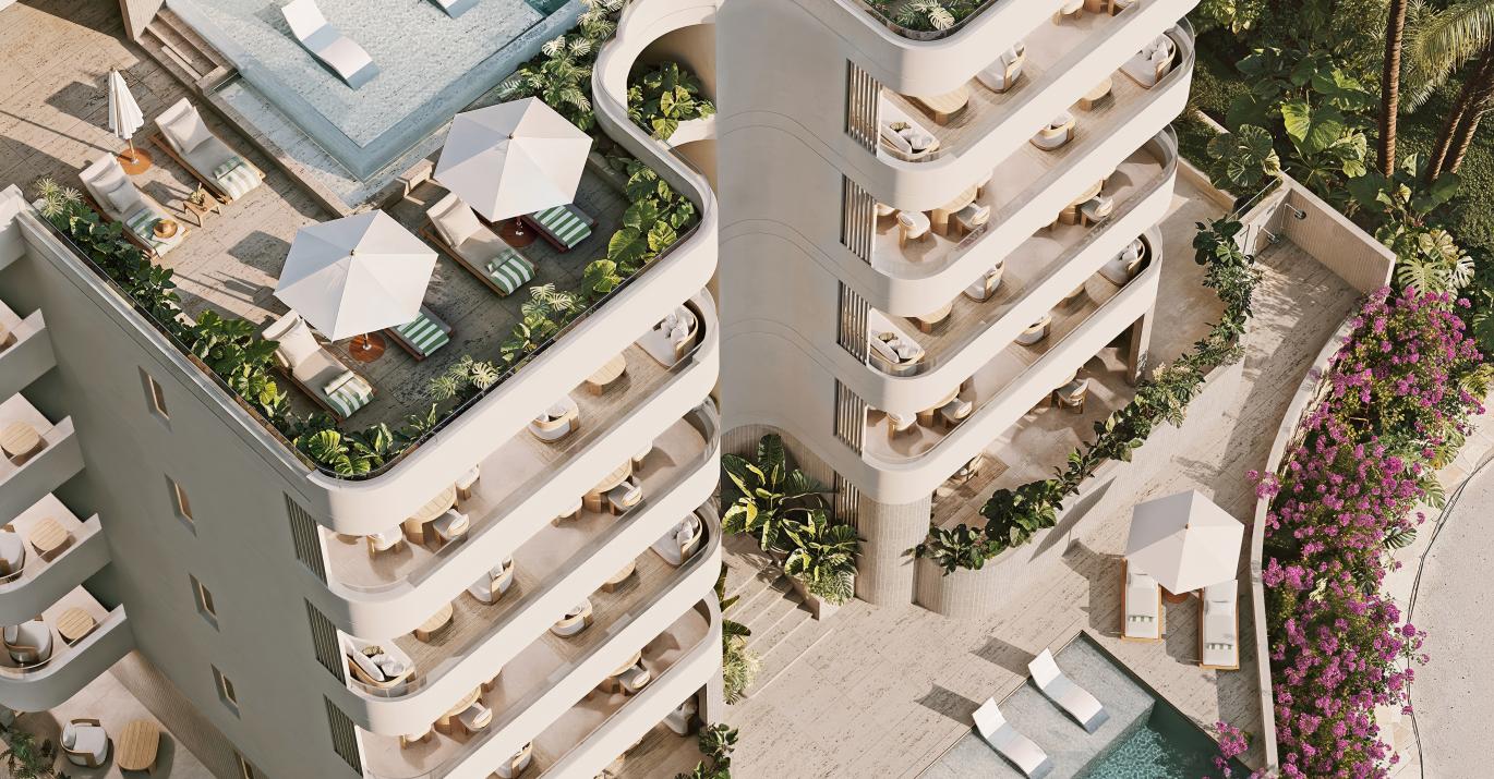 Bird's eye view of Gibbs Grove