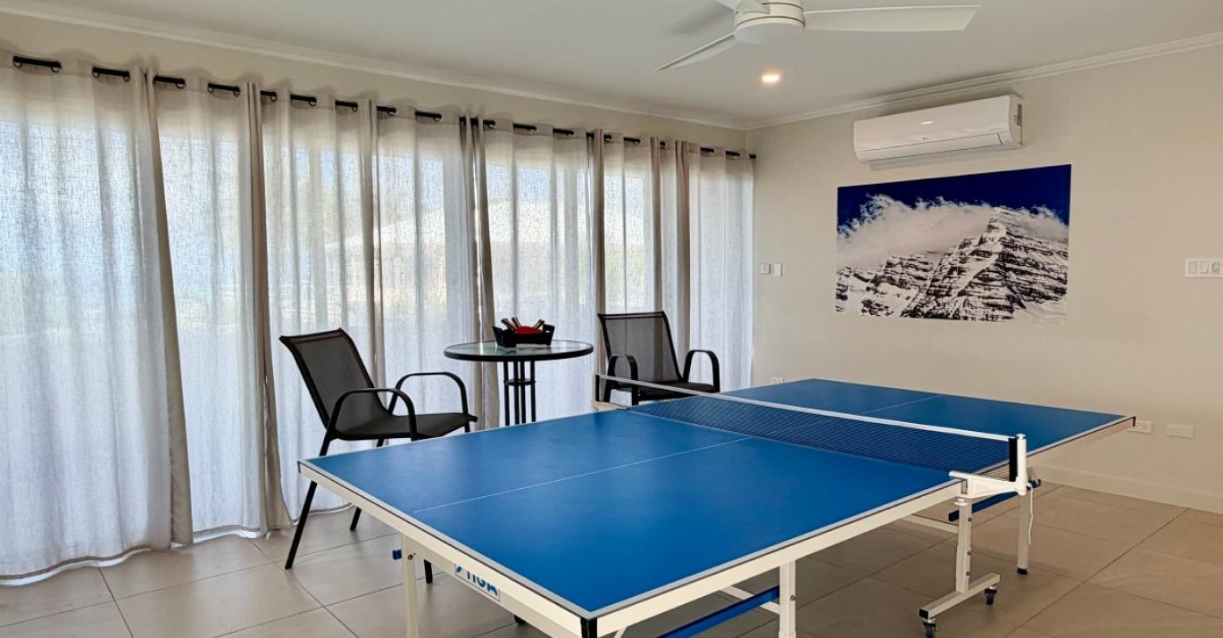 One Shermans games area